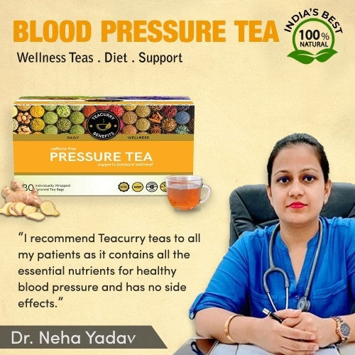 Dr. Neha Yadav Recommends Teacurry Pressure Tea 