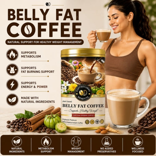 Coffeecurry Belly Fat Coffee - Best Coffee for Loose Belly Fat 