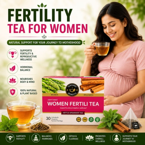 Teacurry Women Fertility Tea - Best Tea for Women Fertility