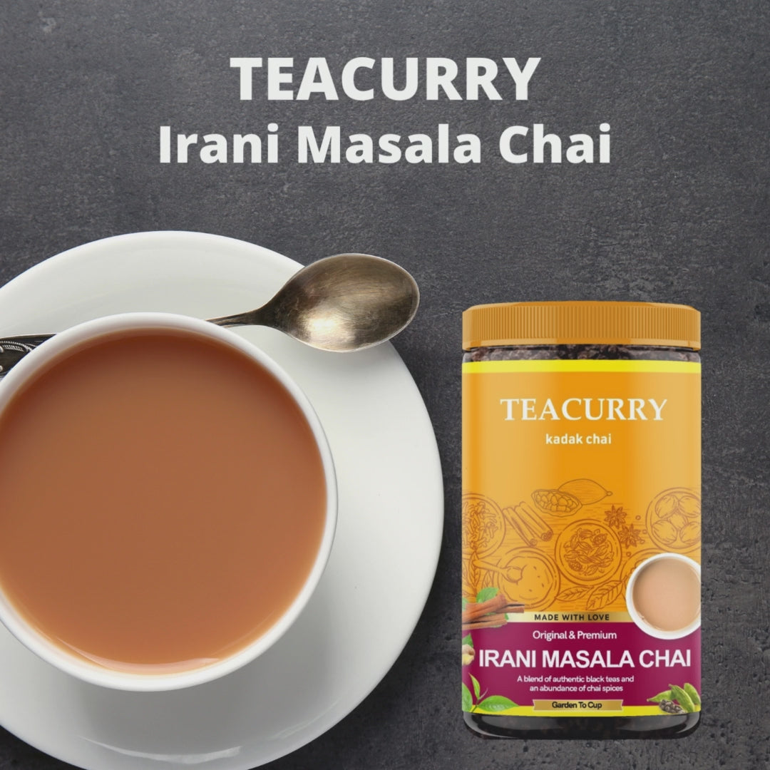 TEACURRY Irani Masala Chai Video - irani masala tea powder online - best irani masala chai