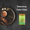 Teacurry Tulsi Chai Video - basil leaves in tea - best tulsi tea brand