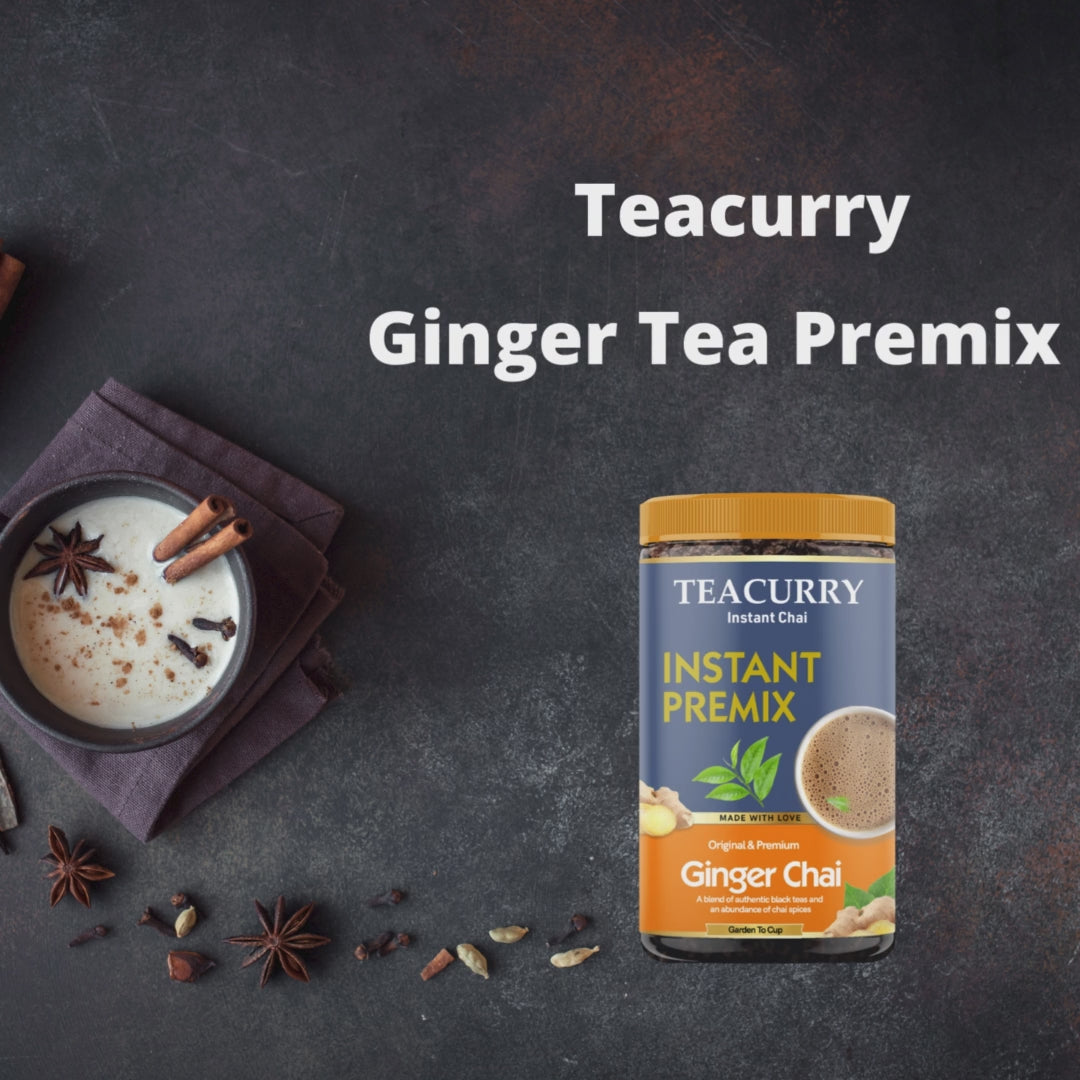 TEACURRY Ginger Tea Premix Video
