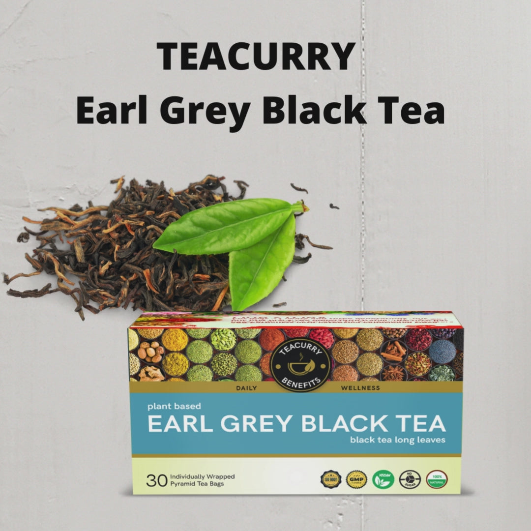 TEACURRY Earl Grey Black Tea Video