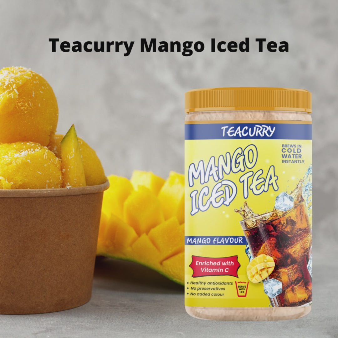 Teacurry Mango Iced Tea Video