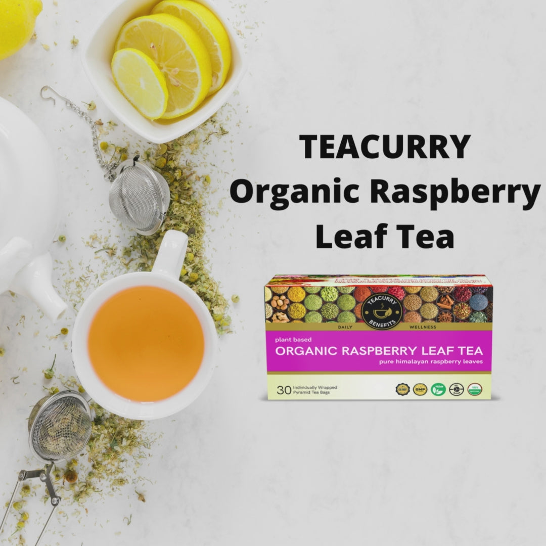TEACURRY Organic Raspberry Tea Video