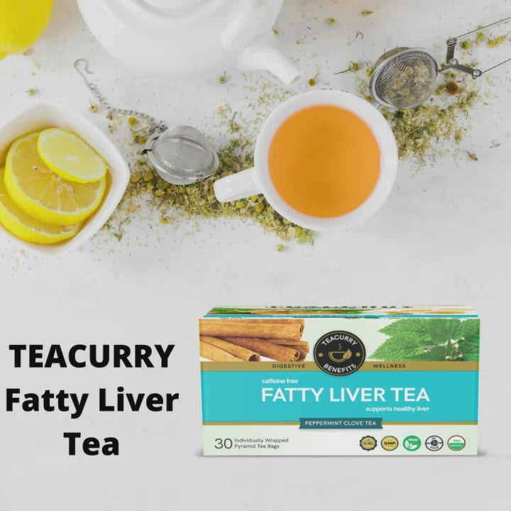 Teacurry Fatty Liver Tea - green tea for fatty liver