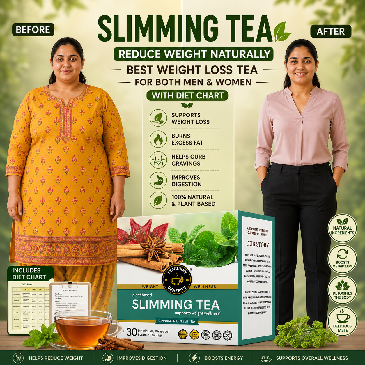 Teacurry Slimming Tea - Video 