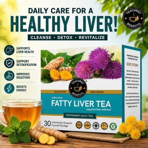 Teacurry Fatty Liver Tea - green tea for fatty liver
