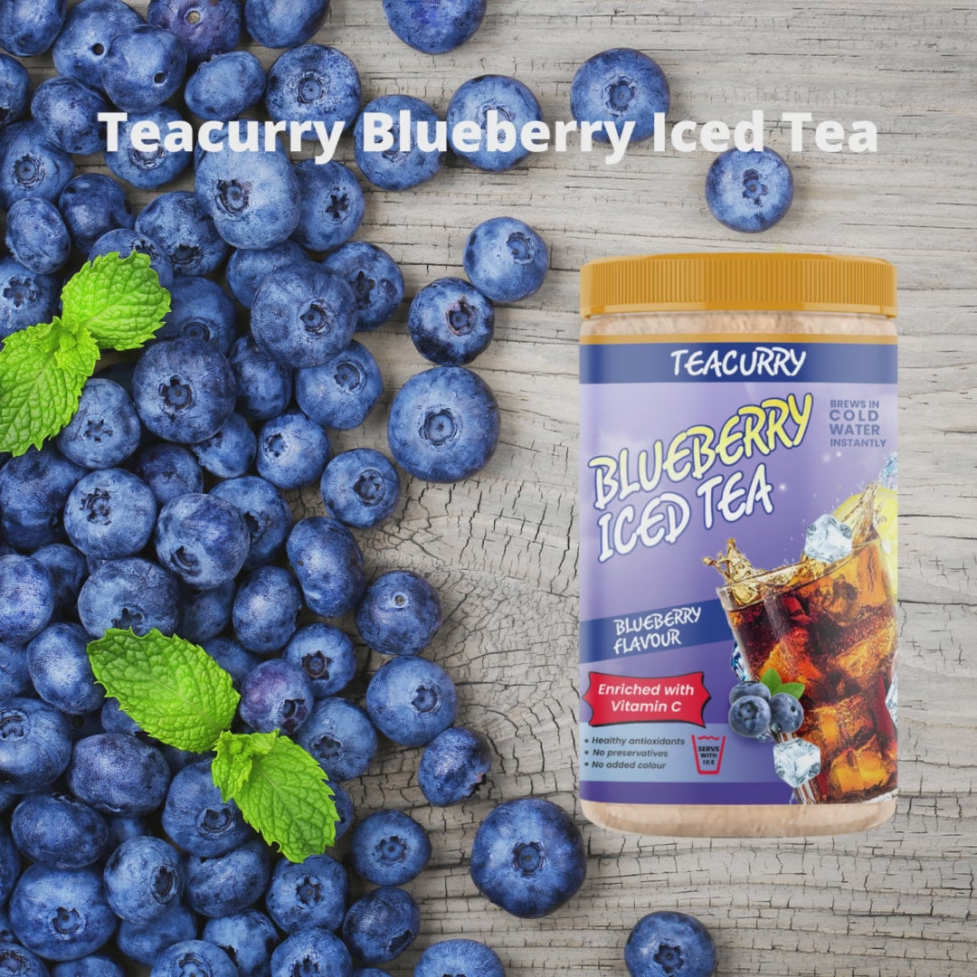 Teacurry Blueberry Iced Tea Video