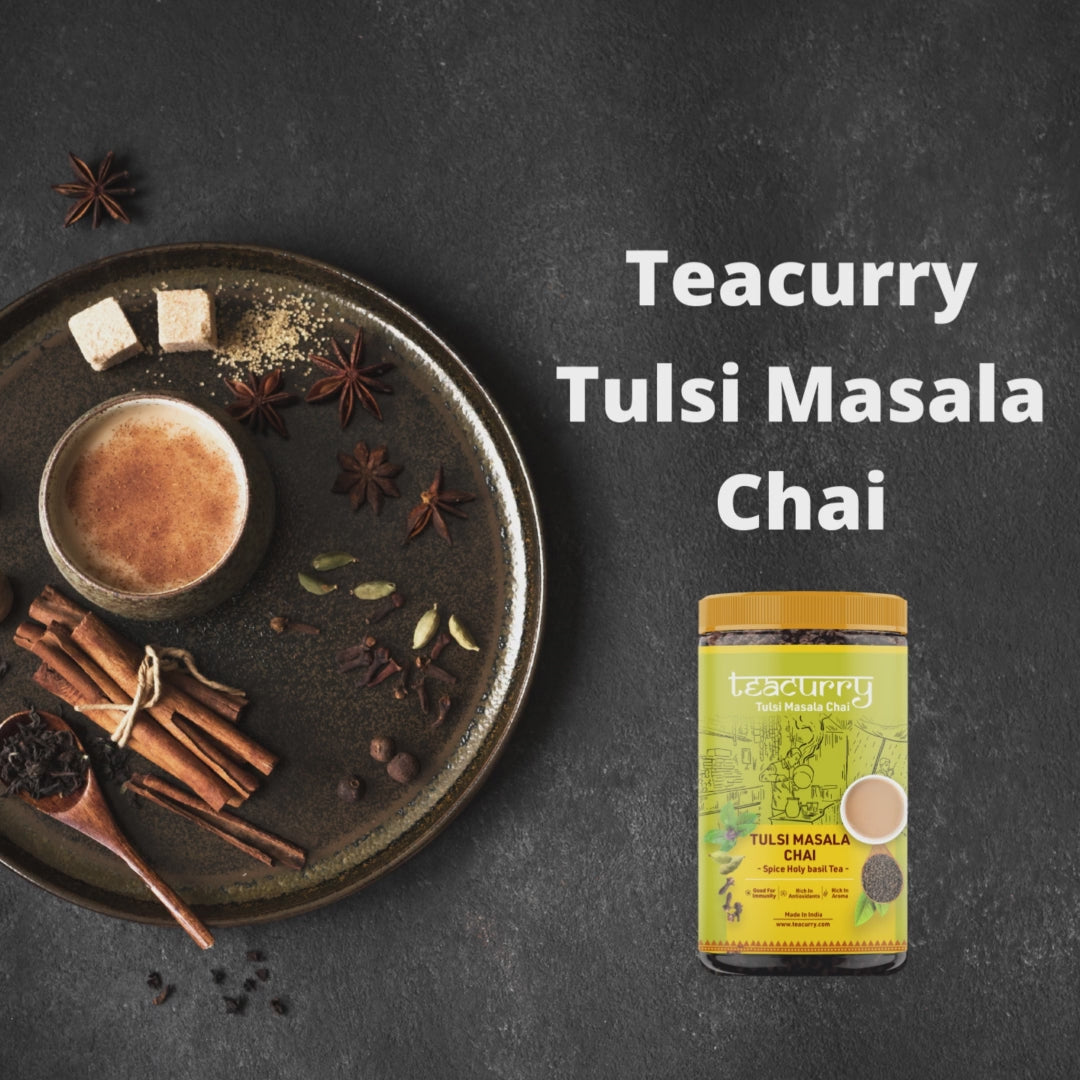 Teacurry Tulsi Masala Chai Video