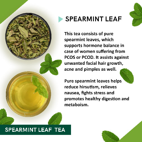 Ingredients of Teacurry Spearmint Leaf Tea