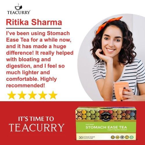 Teacurry Stomach Ease Tea Customer Reviews