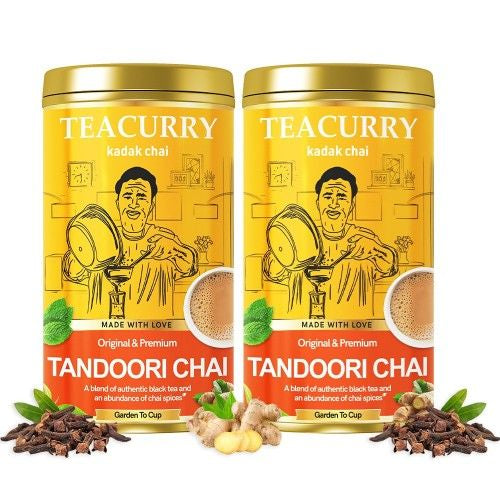 Teacurry Tandoori Chai Tin Can 