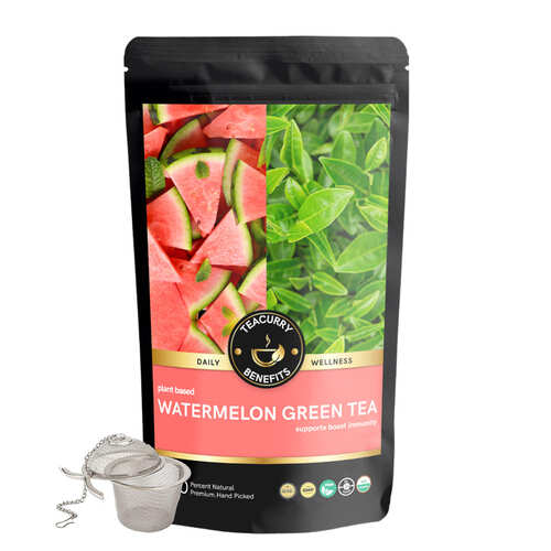 Watermelon Green Tea - Nutritious Blend for Hydration, Antioxidants, and Digestive Health