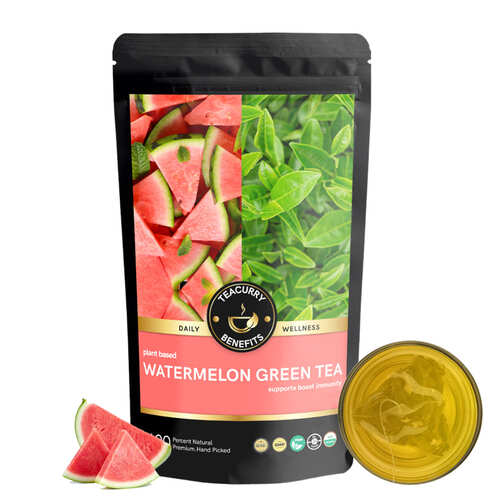Teacurry Watermelon Green Tea pouch 