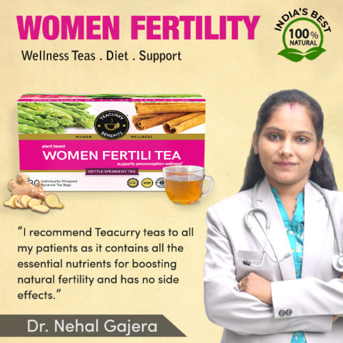 Teacurry Women Fertility Tea Doctor Recommends