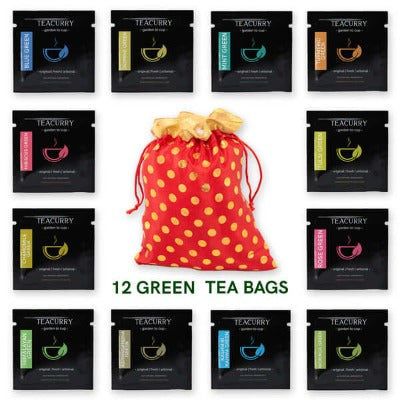 Green Tea Sampler Bags