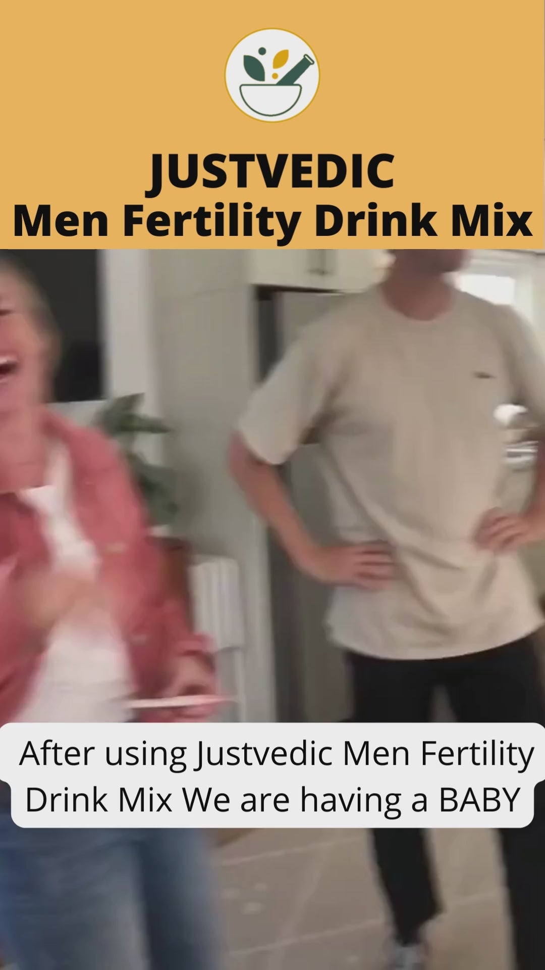 Justvedic Men Fertility Drink mix