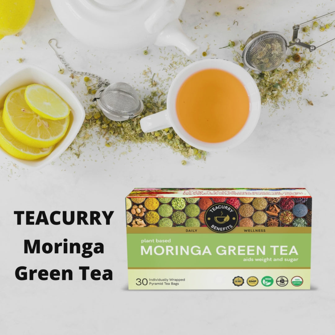 Teacurry Moringa Green Tea Video