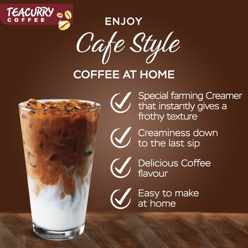 Teacurry French Vanilla Coffee Beans - cafe like taste