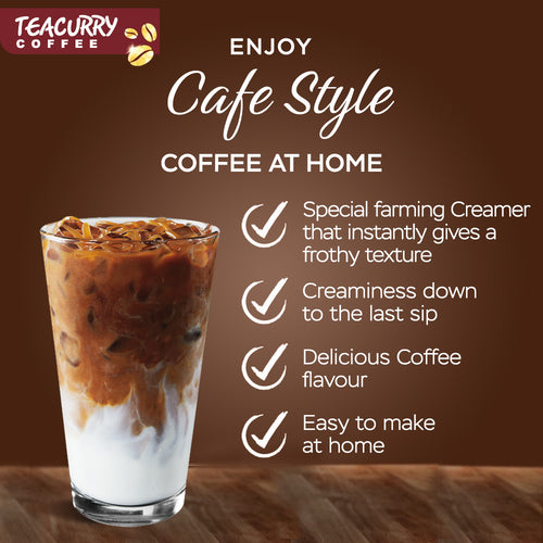 Mango Instant Coffee - Mango Premium Arabica Roasted Beans Coffee Powder - No Artificial Flavor
