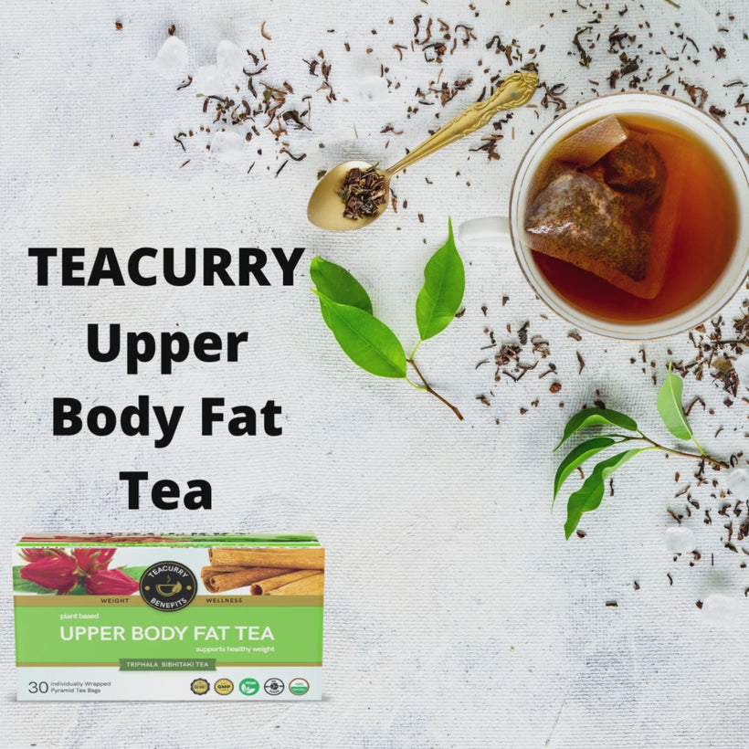 Teacuury Upper Body Fat Tea Video - best way to lose upper body fat