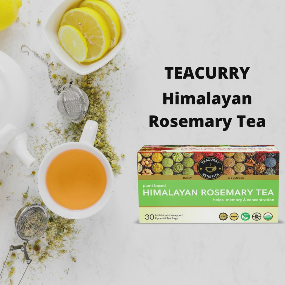 Teacurry Himalayan Rosemary Tea Video