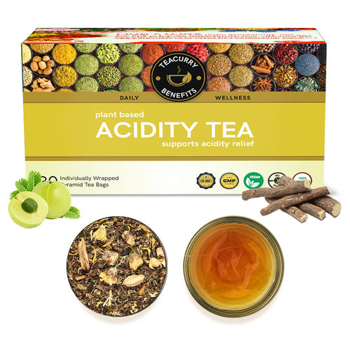 Acidity Tea - Helps in Acid Reflux, Heart Burn, Burning Sensation in Stomach