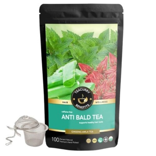 Anti Bald Tea pouch with infuser