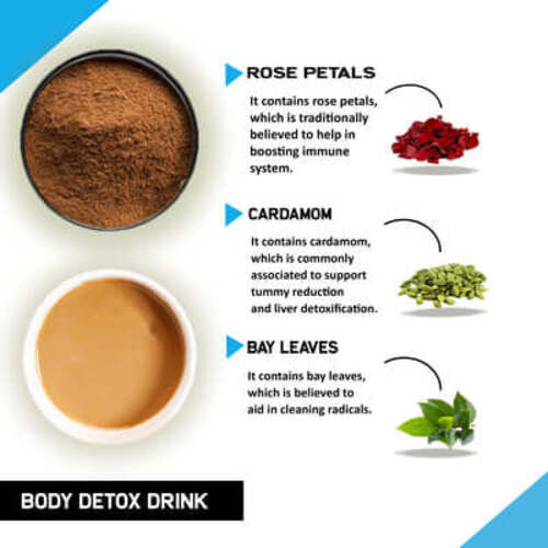 Justvedic Body Detox Drink Mix ingredient image