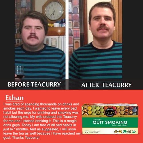 Buy Quit Smoking Tea to Quit Smoking, Remove Tar & Clean Lungs