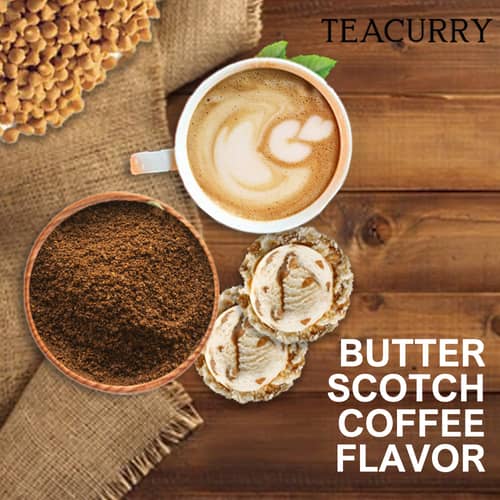 Teacurry Butterscotch Coffee - Instant Coffee Powder