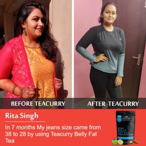 Teacurry Belly Fat Tea and Slimming Tea Combo used by Rita Singh - tea curry belly fat tea review - belly tea weight loss
