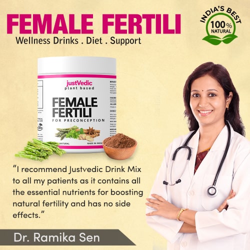 Female Fertili Drink mix Recommended by Dr. Ramika Sen
