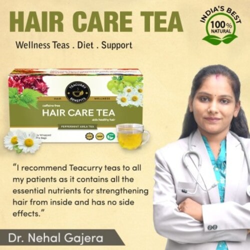 Hair Care Tea Recommended By Dr. Nehal Gajera