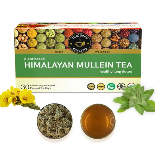 Himalayan Mullen tea box image -  detox tea - green tea detox