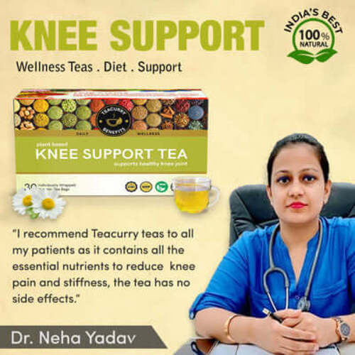Knee Support tea recommended by Dr. Neha Yadav