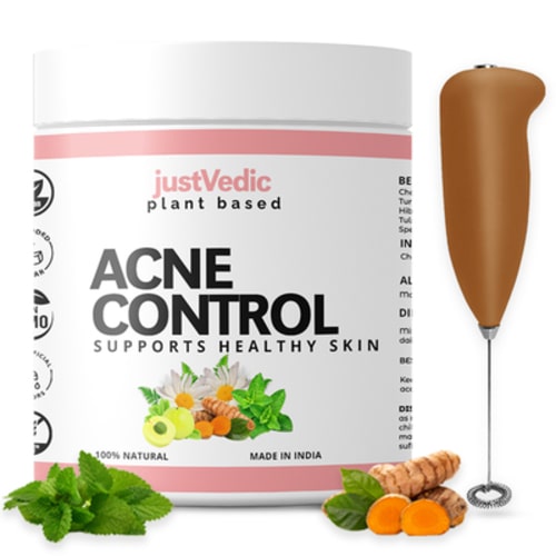 Acne Control Drink mix with frother