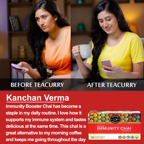 customer reviews in teacurry immunity chai