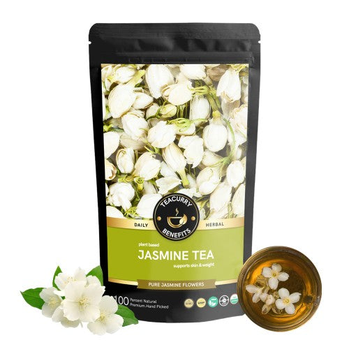 Teacurry Jasmine Flower Tea Pouch