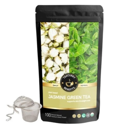 Jasmine Green tea pouch With infuser