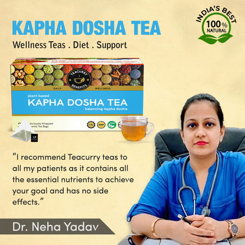 Teacurry Kapha Dosha Tea - recommended by Dr. Neha Yadav