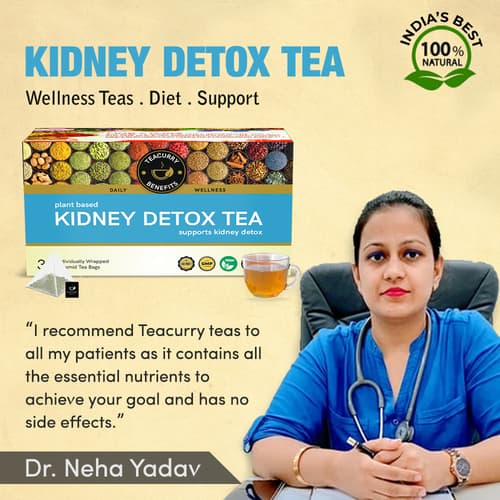 Kidney Detox tea recommended by Dr. Neha Yadav