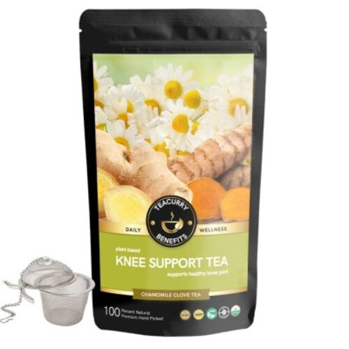 Knee Support tea pouch image with infuser