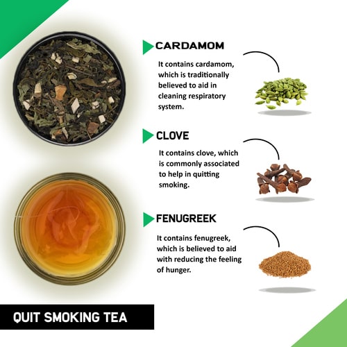 Teacurry Quit Smoking tea Ingredients