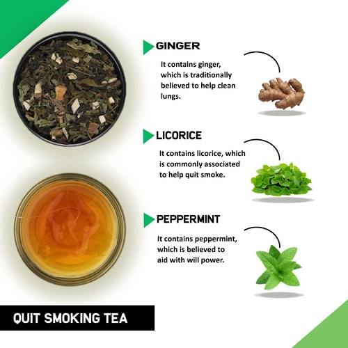 Quit Smoking tea ingredient