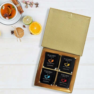 Teacurry Men Wellbeing Gift Box Tea Bags