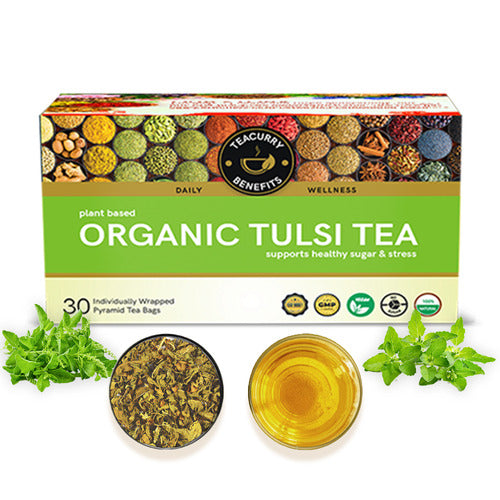 Teacurry Organic Tulsi Tea Box