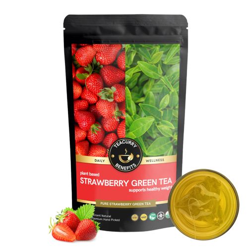 Strawberry tea pouch image