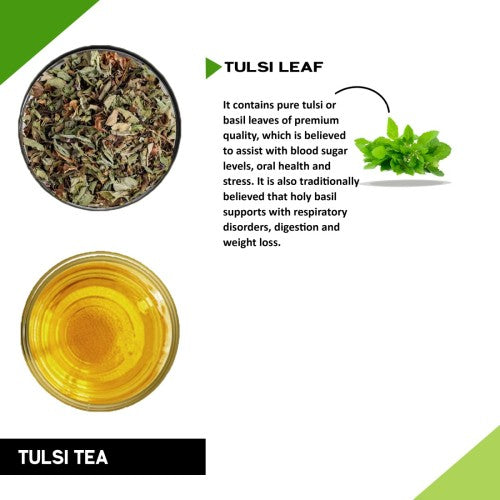 Teacury Benefits of Tulsi Leaves Tea
